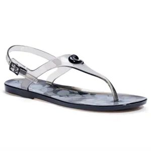 Coach Natalee jelly sandals